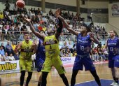 Jorge Guzmán y Barcelona disputaron la final de la Liga Básquet Pro del año pasado. Al final, el cuadro azul terminó quedándose con la primera edición del torneo profesional.