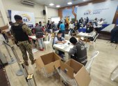 Imagen referencial para graficar este artículo. Corresponde al reconteo de votos en la Delegación Electoral del Guayas, como parte de las seccionales de febrero pasado.