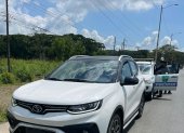 La Policía Nacional ha recuperado dos carros de Ambacar.
