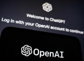 Fotografía de archivo, tomada el pasado 9 de marzo, en la que se registró el logo de la compañía OpenAI, desarrolladora del popular chatbot con inteligencia artificial ChatGPT.