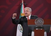 El presidnete de México promete que se hara justicia con los 40 migrantes muertos en un incnedo en México