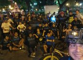 200 ciclistas del grupo urbano e invitados están prestos a festejar.