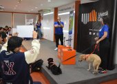 Acto. Una fundación lanza campaña sobre el abandono de mascotas.