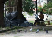 A los parques llegan personas desconocidas que han convertido estos sitios en habitaciones al aire libre, lo que provoca el rechazo de los residentes.