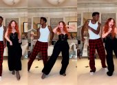 Madonna al ritmo de la salsa colombiana de Joe Arroyo en su cuenta de Tik tok.