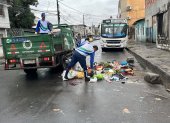 Efecto. Un reciente trabajo de limpieza en el suroeste de la ciudad.