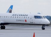 Fotografía de archivo de un avión de Air Canada.