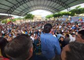 Los candidatos ya realizan proselitismo en territorio.
