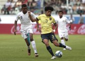 Christian García (c) fue una de las figuras que tuvo Ecuador, en el Mundial sub-20.