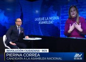 Entrevista. La exlegisladora y aspirante a retornar a la Asamblea, Pierina Correa, conversó con el periodista Lenin Artieda.