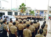 Los nuevos elementos policiales serán distribuidos en los diferentes puntos urbanos de la provincia de Santa Elena.