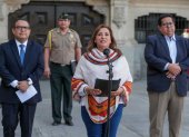 La presidenta de Perú Dina Boluarte, dice que no llmará a elecciones anticipadas y que están "cerradas"