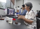 Los especialistas. Los biólogos Mauricio Macías y Natalia Molina fueron los autores de esta investigación científica, de la que también participó y es coautor William Galvis, de Colombia.