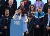 Fotografía de archivo de la vicepresidenta de Argentina, Cristina Fernández.