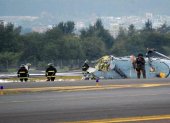 Percance. Uno de los accidentes de los helicópteros Dhruv ocurrió en la antigua Base Aérea, en el norte de Quito.