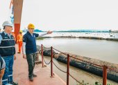 El dragado del río Guayas estaba previsto que inicie en octubre de 2022.