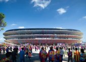 Maqueta del nuevo Spotify Camp Nou