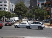 Obras. Los arreglos en las calles también suman la conflictividad del tránsito vehicular en zonas de alta carga. No existen rótulos ni señalización que ayude a evitar eso.