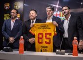 El técnico uruguayo fue presentado de forma oficial por Barcelona