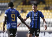 Kendry Páez (d) es la figura de los rayados que tienen la oportunidad de sumar su segunda estrella del torneo continental.
