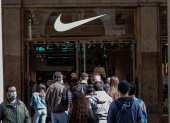 Marca.- Una de la tiendas donde se ve el logo de Nike.