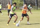 La plantilla de Emelec quedó lista para recibir a Sporting Cristal de Perú.