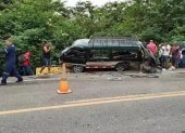 El accidente ocurrió a la altura del kilómetro 53 de la Troncal del Caribe