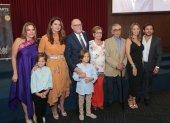 María Antonieta Puyol, Morella Moreno, Joaquín Zevallos Mireya Zevallos de Moreno, Carlos Julio Moreno, Natalie Zevallos, Christian Saa y los niños Bernardo y Joaquín Saa Zevallos.