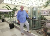 Emilio Oneto, gerente general del centro comercial Policentro, en el centro comercial.