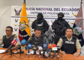 La Policía Nacional ofreció una rueda de prensa para dar detalles del suceso.