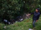 Desechos. El malestar de la gente de estas comunidades recae en la acumulación de todo tipo de basura
