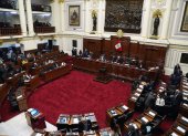 Imagen del pleno del Congreso en Lima.