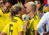 Magdalena Eriksson y Pernille Harder de Dinamarca y Suecia ya rivalizaron en el Mundial de Francia 2019 donde compartieron su relación.