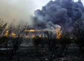 Los incendios en Grecia central han dejado cinco fallecidos.