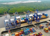 Puerto. El Terminal Portuario de Guayaquil (TPG).