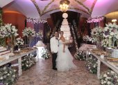 Los novios disfrutaron junto a sus casi 450 invitados de una tarde y noche llena de alegría.