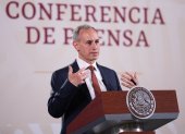 El subsecretario de Prevención y Promoción de la Salud, Hugo López-Gatell, durante una rueda de prensa se refiró a este tema de salud.