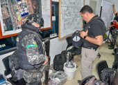 Operativos. En redes sociales se postea fotos del decomiso de armas y municiones, no se informa detalles.