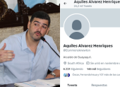 La cuenta de Aquiles Álvarez fue hackeada