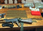 Evidencias. En los operativos de captura de los sentenciados se encontraron armas y municiones.