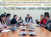 Investigación. Los exlegisladores Villavicencio y Cordero conocieron en caso Flopec, en la Comisión de Fiscalización.