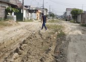Durante un recorrido por diferentes sectores del cantón Durán se pudo evidenciar la falta de mantenimiento de calles, aceras y bordillos.