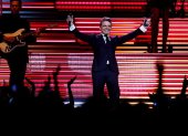 Luis Miguel en su primer concierto en Buenos Aires, Argentina