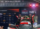 Elfyn Evans (GR Yaris  Rally1 HYBRID) ganó en 3 tramos.