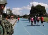 Según los datos oficiales, unas 100 mil personas usan este espacio deportivo en el norte de Quito.