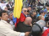 Liberación. El exvicepresidente Jorge Glas salió de la cárcel tras recibir recursos judiciales.