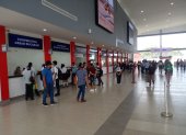 Daule. Desde ayer comenzó a funcionar esta terminal, en el norte.