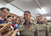 El subdirector de la Policía de Tailandia, Surachate Hakparn, habla del tema.