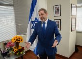 Diplomático. Zeev Harel concluye la misión diplomática en Ecuador como embajador de Israel.