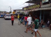 La Policía acudió al sector donde ocurrieron los asesinatos en Yaguachi el jueves 24 de agosto.